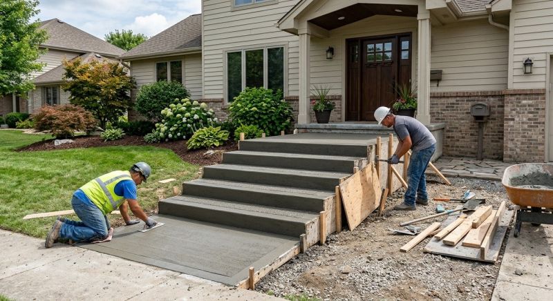 Front Entrance Steps Service